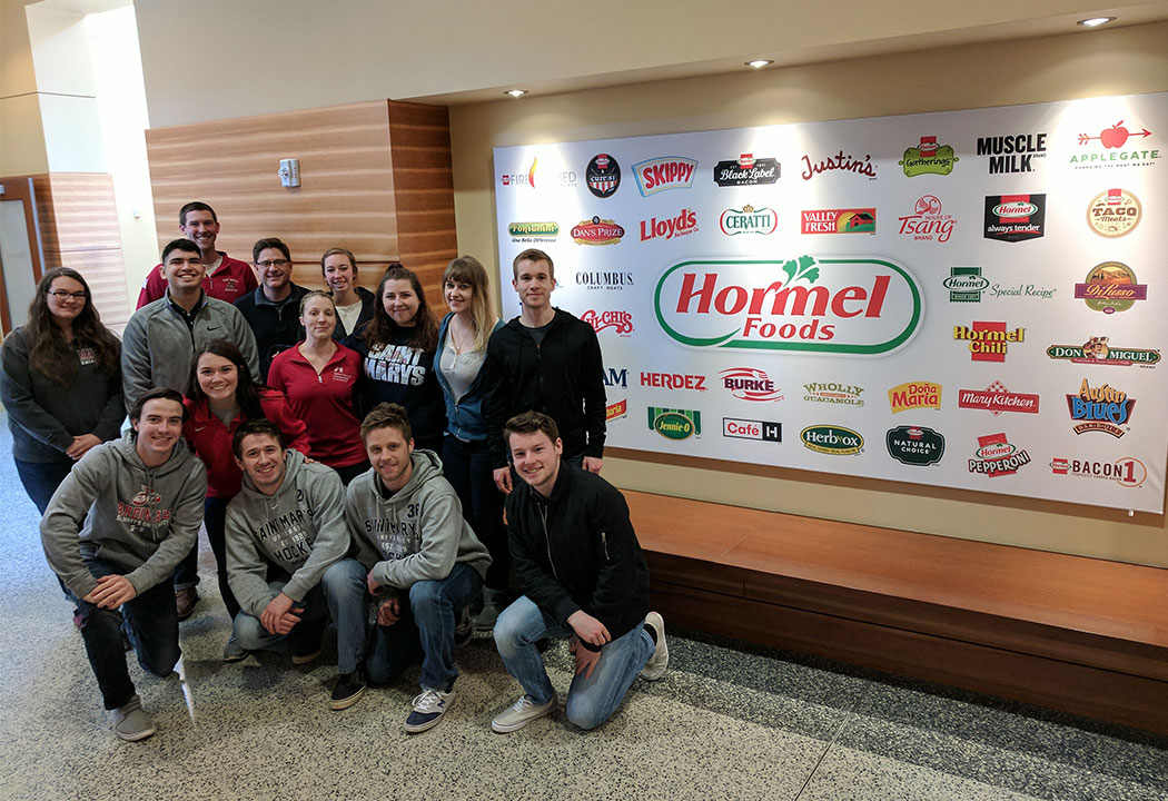 PR/B Club visits Hormel