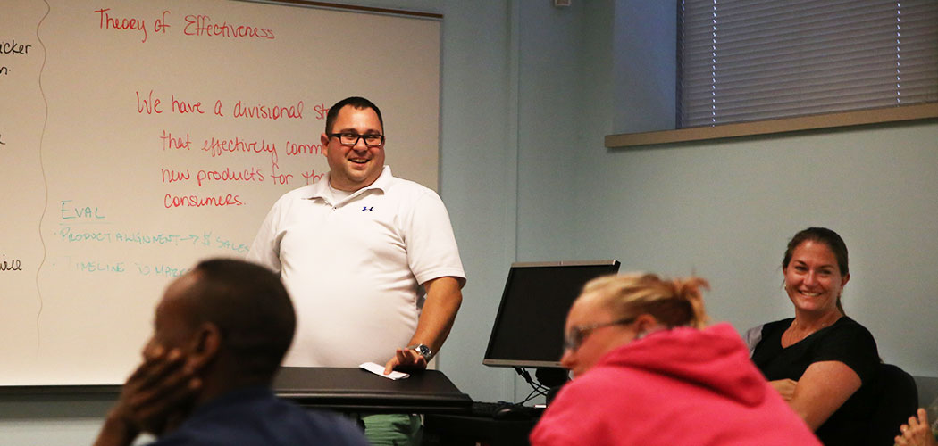 Ed.D. in Leadership students build community during residency