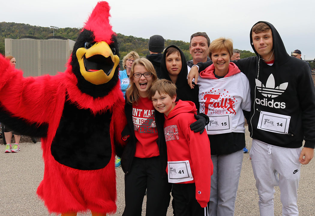 Many participate in activities during Family Weekend