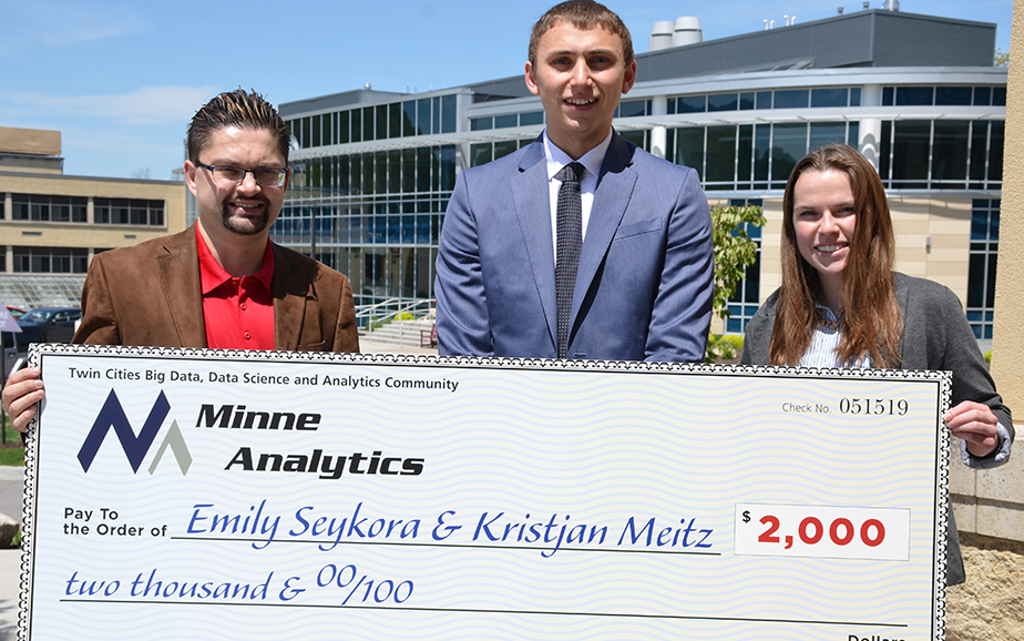 Saint Mary’s students awarded scholarships from MinneAnalytics