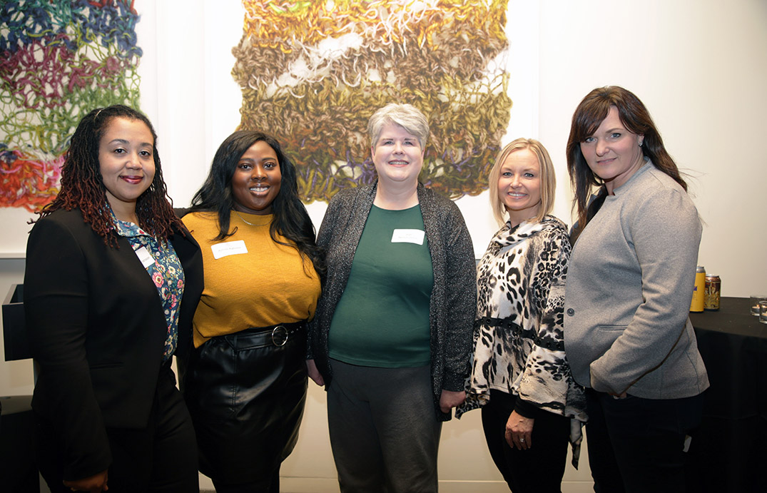 Inaugural reception provides community-building experience, connections for online graduate students