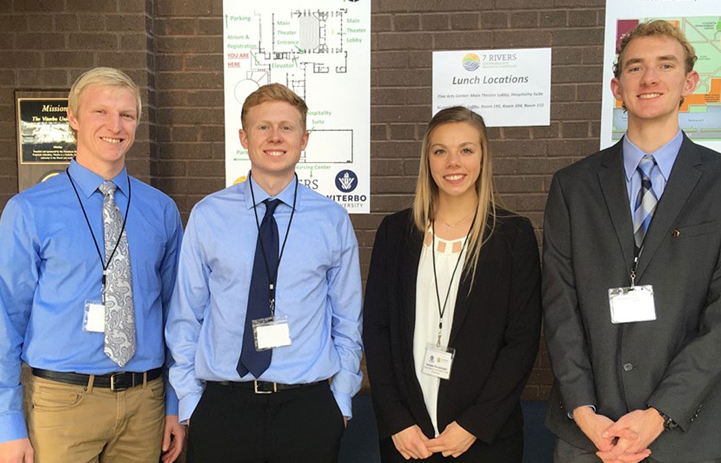 Biology students recognized for work