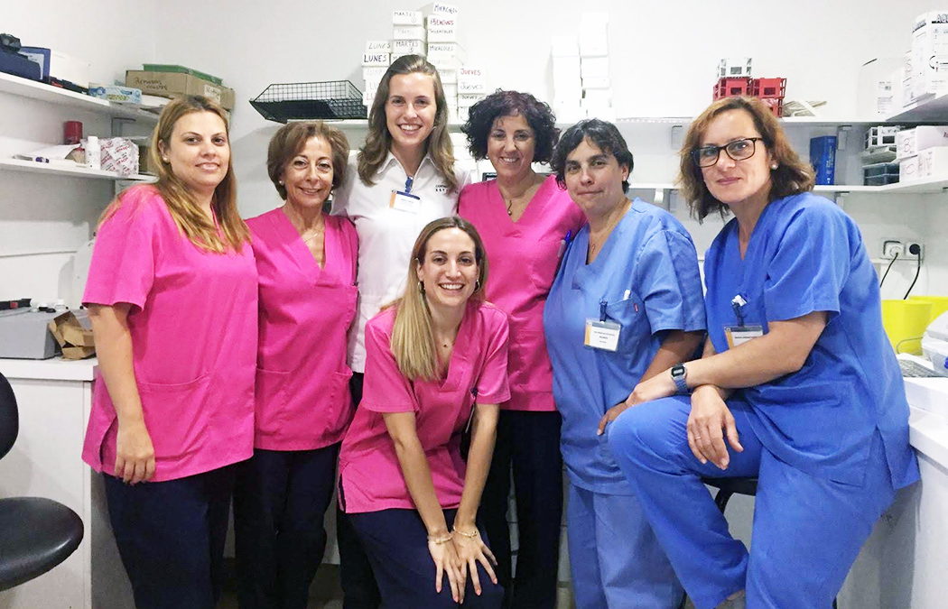 Franke completes summer internship at clinic in Spain