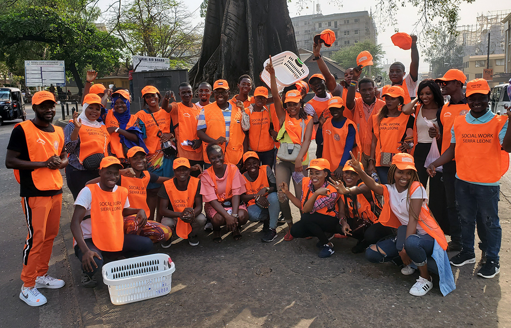 Full circle: MSW professor lectures, gives back in home country of Sierra Leone
