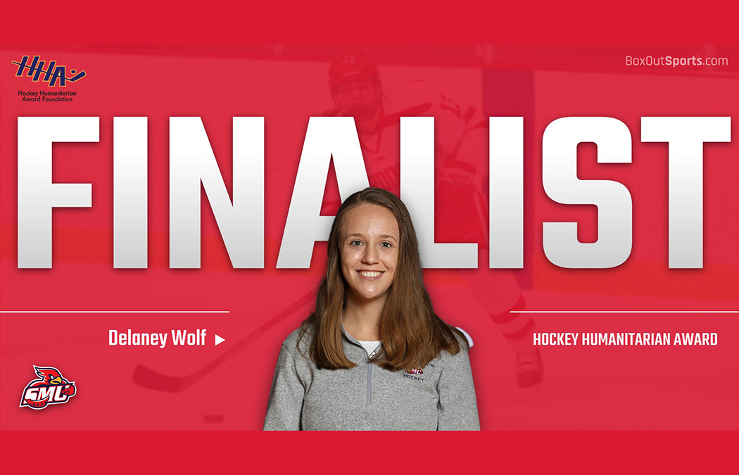 Wolf named finalist for Hockey Humanitarian Award