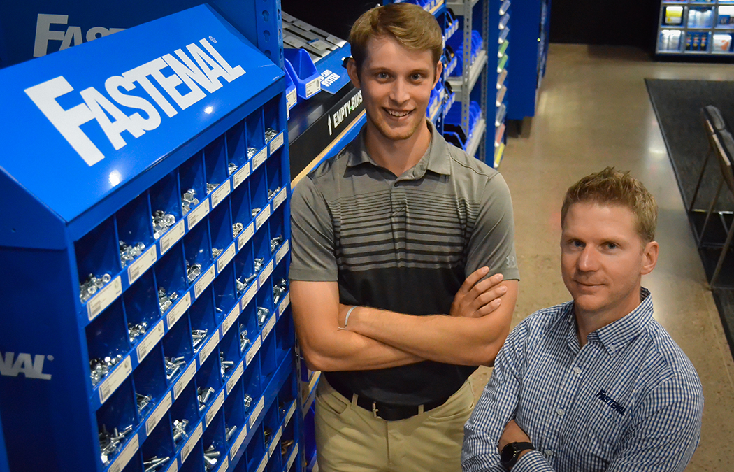 Fastenal internship puts Swanson on fast track to career